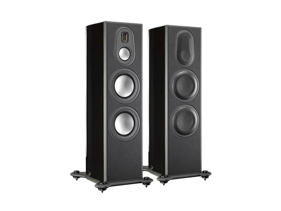 Monitor Audio Platinum PL300 II, grindinės garso kolonėlės - Black Laquer