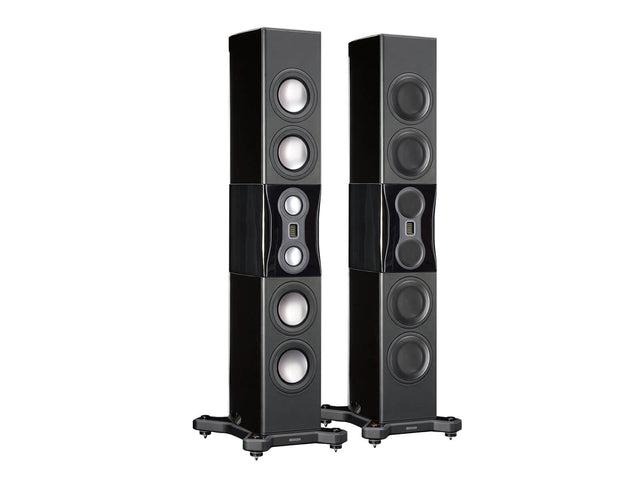 Monitor Audio Platinum PL500 II, grindinės garso kolonėlės - Juodas lakas