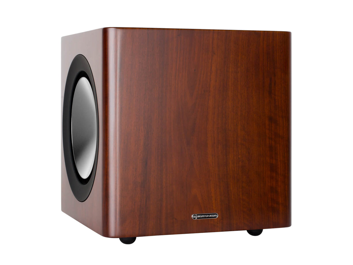 Monitor Audio Radius 380. žemų dažnių garso kolonėlė (įvairių spalvų) - Real Wood Veneer