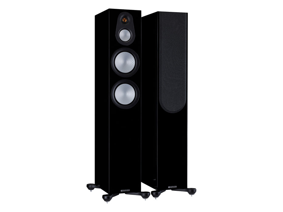 Monitor Audio Silver 300 7G, grindinės garso kolonėlės (įvairių spalvų)- juoda