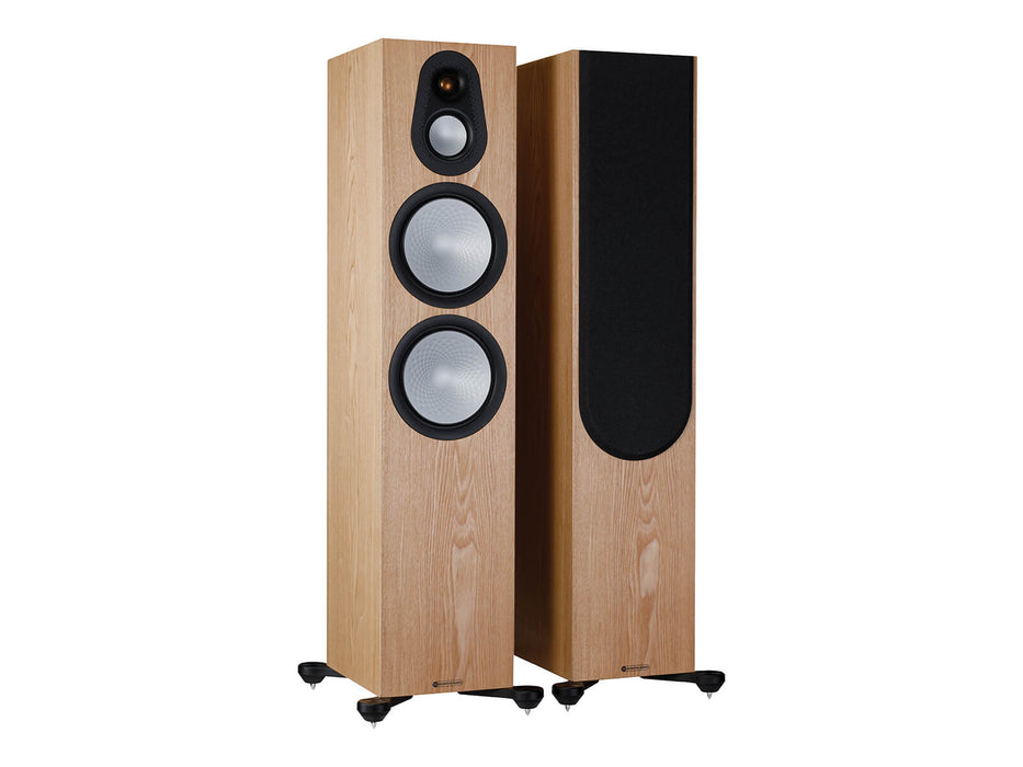 Monitor Audio Silver 500 7G, grindinės garso kolonėlės (įvairių spalvų)- Švies. Ąžuolas