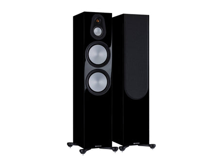 Monitor Audio Silver 500 7G, grindinės garso kolonėlės (įvairių spalvų)- Juoda
