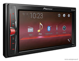 Multimedija automobiliui Pioneer MVH-A200VBT su 6.2″ ekranu, iPod/iPhone, USB, AUX, BLUETOOTH Multimedija Pioneer AUTOGARSAS.LT
