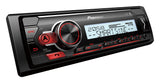 Kateriams bei laivams skirta magnetola Pioneer MVH-MS410BT, USB, AUX, BLUETOOTH Magnetolos Pioneer AUTOGARSAS.LT