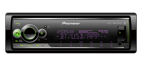 Magnetola automobiliui Pioneer MVH-S520BT, USB, AUX, BLUETOOTH Magnetolos Pioneer AUTOGARSAS.LT