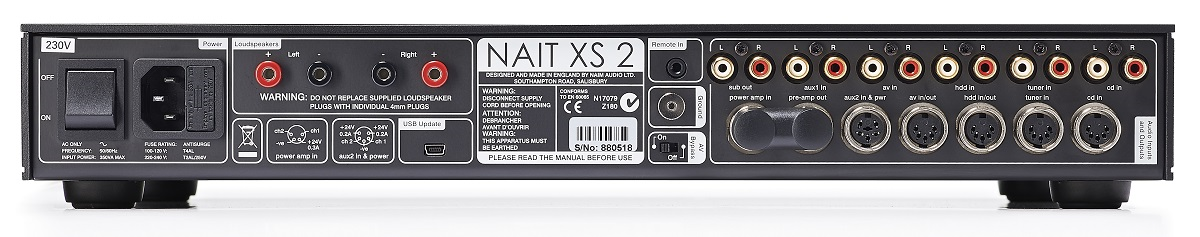 Integruotas garso stiprintuvas Naim Nait XS 2 Stereo Naim AUTOGARSAS.LT