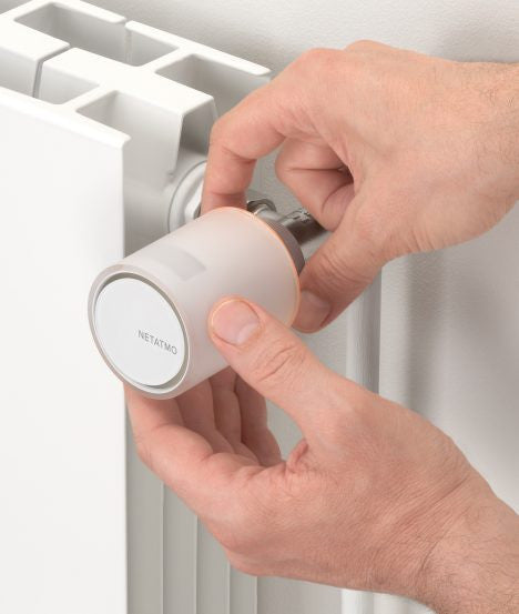 Bevielė išmanioji termostatinė sklendė Netatmo Thermostatic Valve Išmanūs namai Netatmo AUTOGARSAS.LT