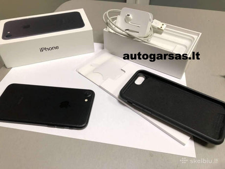 iPhone 7 128 GB Naudotas,  idealios būklės Komforto įranga Apple AUTOGARSAS.LT