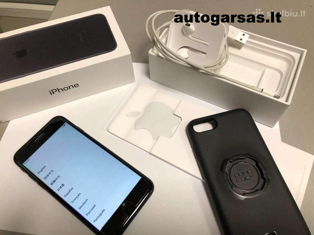 iPhone 7 128 GB Naudotas,  idealios būklės Komforto įranga Apple AUTOGARSAS.LT