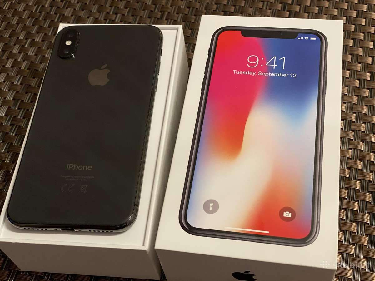 iPhone X 256 GB Space Gray, Naudotas, idealios būklės Komforto įranga Apple AUTOGARSAS.LT