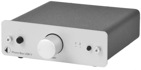 Pro-Ject PHONO BOX USB V, Pradinis Stiprintuvas (įvairių spalvų)- sidabrinė