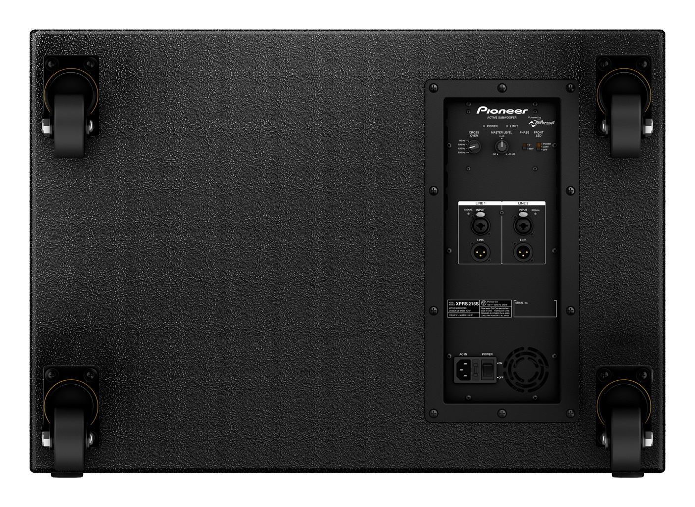 Žemų dažnių kolonėlė Pioneer XPRS 215S, namų kino sistemai Kolonėlės Pioneer AUTOGARSAS.LT