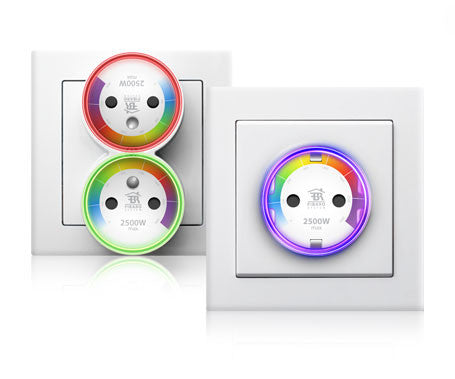 Išmanusis elektros lizdo adapteris Fibaro Wall Plug Išmanūs namai Fibaro AUTOGARSAS.LT