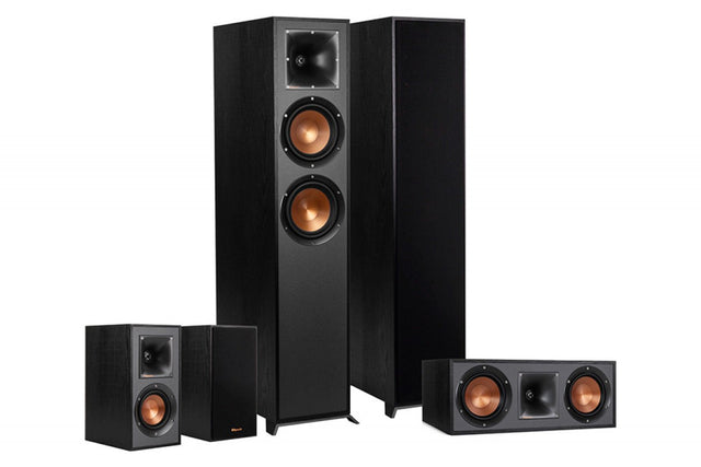 Namų kino kolonėlių komplektas Klipsch R-620F 5.0 HCM Namu kinas Klipsch AUTOGARSAS.LT