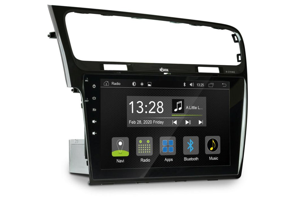 Radical R-C11VW2 Android multimedija VW Golf 7 automobiliui - šonas