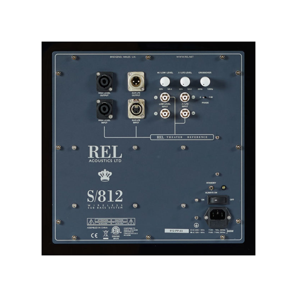 REL S/812, žemų dažnių garso kolonėlė