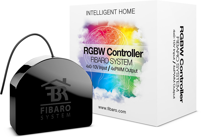 Išmanusis RGBW valdiklis Fibaro Controller Išmanūs namai Fibaro AUTOGARSAS.LT