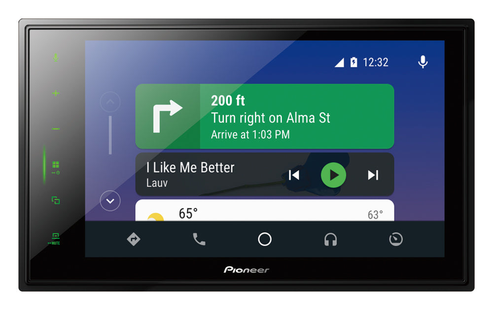 Multimedija automobiliui Pioneer SPH-EVO82DAB-UNI, 1-DIN, USB, BLUETOOTH, Apple CarPlay, Android Auto, Waze Multimedija Pioneer AUTOGARSAS.LT