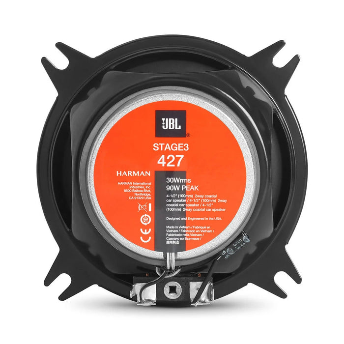 JBL Stage3 427, koaksialiniai automobiliniai garsiakalbiai- galas