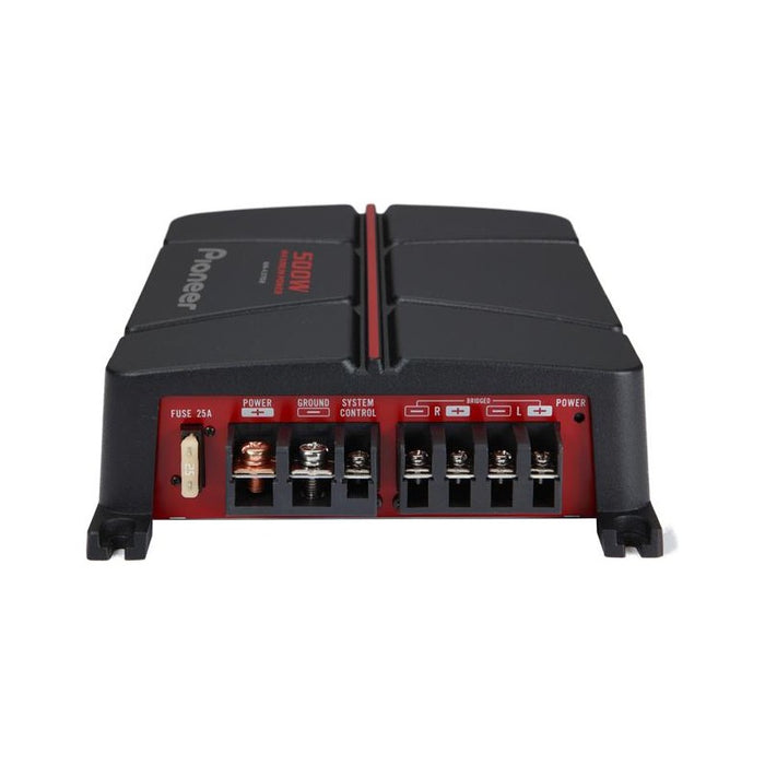 2 kanalų AB klasės garso stiprintuvas Pioneer GM-A3702, 500W Stiprintuvai Pioneer AUTOGARSAS.LT