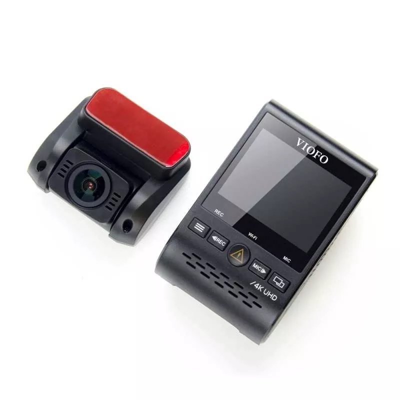 Viofo A129ProDuo Ultra 4K, vaizdo registratorius su GPS - montavimas