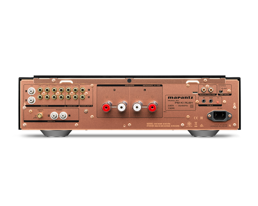 Marantz PM-KI Ruby, galios stiprintuvas- galas